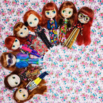 Load image into Gallery viewer, FINE &amp; DANDY COLLECTION - BLOUSE &amp; TROUSERS SET FOR BLYTHE &amp; OTHER 22cm/24cm DOLLS
