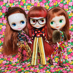 Load image into Gallery viewer, FINE &amp; DANDY COLLECTION - BLOUSE &amp; TROUSERS SET FOR BLYTHE &amp; OTHER 22cm/24cm DOLLS
