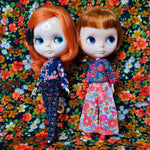 Load image into Gallery viewer, FINE &amp; DANDY COLLECTION - BLOUSE &amp; TROUSERS SET FOR BLYTHE &amp; OTHER 22cm/24cm DOLLS
