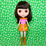 Load image into Gallery viewer, FASHION FACE-OFF COLLECTION - 2-PIECE SKIRT &amp; TOP SET FOR BLYTHE &amp; OTHER 22cm/24cm DOLLS
