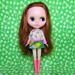 Load image into Gallery viewer, FASHION FACE-OFF COLLECTION - DROP-WAIST MINI-DRESS FOR BLYTHE &amp; OTHER 22cm/24cm DOLLS
