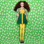 Load image into Gallery viewer, FASHION FACE-OFF COLLECTION - BLOUSE, SKIRT &amp; STOCKINGS SET FOR MOMOKO &amp; OTHER 27cm/29cm DOLLS

