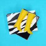 Load image into Gallery viewer, VINTAGE DOLL BOOTS - TALL YELLOW GO-GO BOOTS W/FAUX BUCKLE
