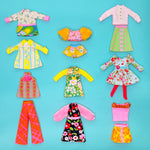 Load image into Gallery viewer, FASHION FACE-OFF COLLECTION - HALTER NECK TOP &amp; TROUSERS SET FOR BLYTHE &amp; OTHER 22cm/24cm DOLLS
