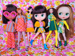 Load image into Gallery viewer, FASHION FACE-OFF COLLECTION - HALTER NECK TOP &amp; TROUSERS SET FOR BLYTHE &amp; OTHER 22cm/24cm DOLLS
