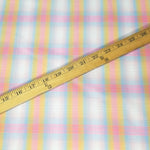 Load image into Gallery viewer, VINTAGE FABRIC BABY BOLT HALF-YARD -  EIGHTIES&#39; PRETTY PLAID IN PASTELS
